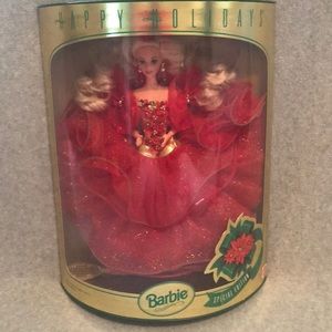 1993 Happy Holidays Barbie Doll